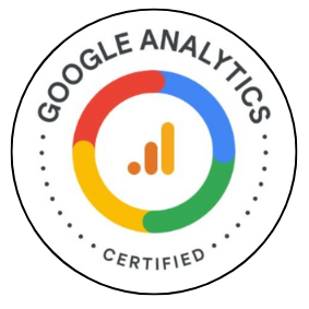 Logo certificado google analytics