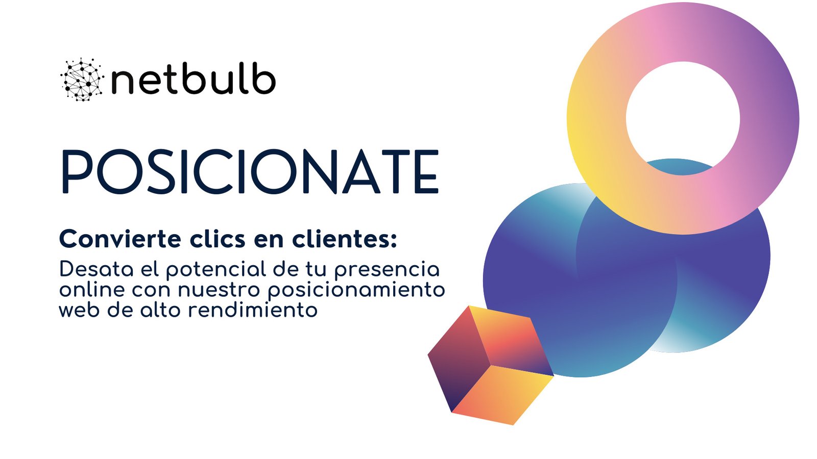 cartel netbulb posicionamiento web BADAJOZ