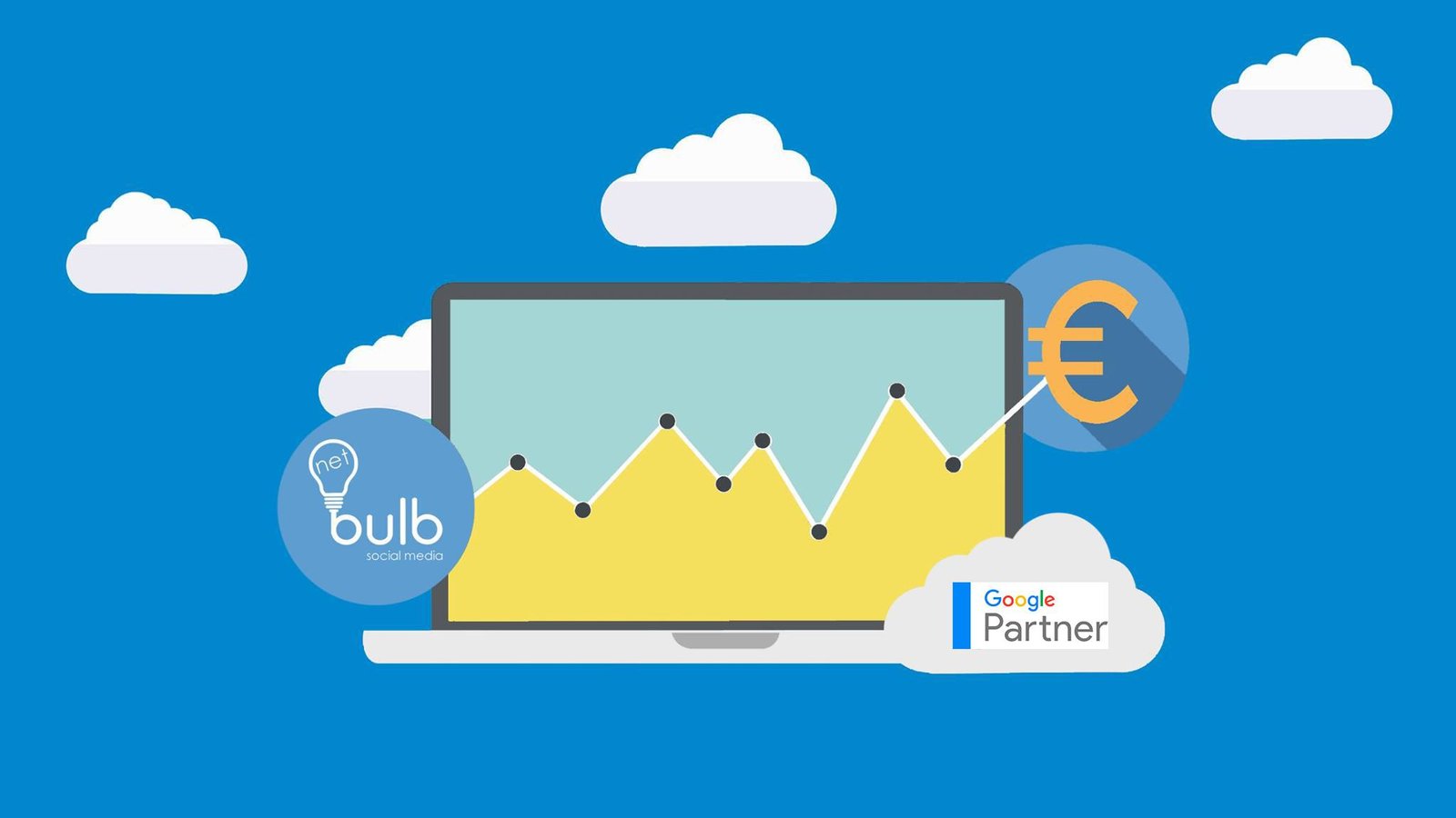 cartel netbulb posicionamiento web San Sebastián de los Reyes