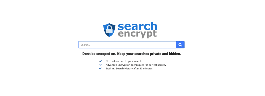 motor de búsqueda Search encrypt