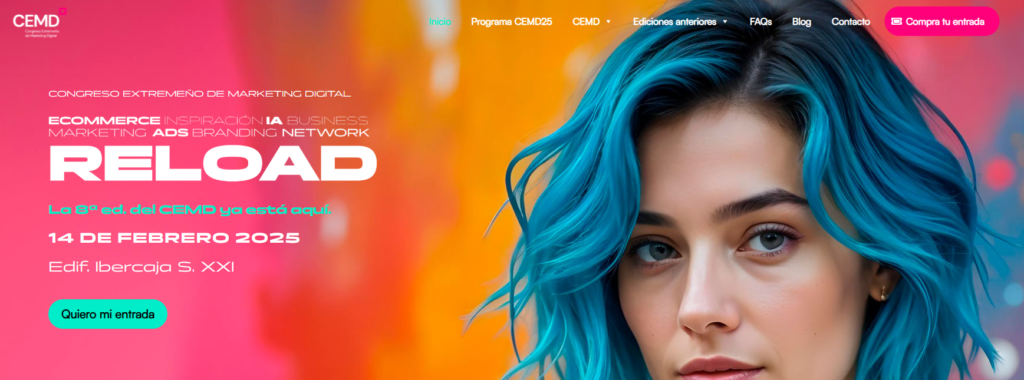 Mejores eventos SEO de 2025 – Ranking de los más top 2 Congreso Extremeño de Marketing Digital (CEMD)