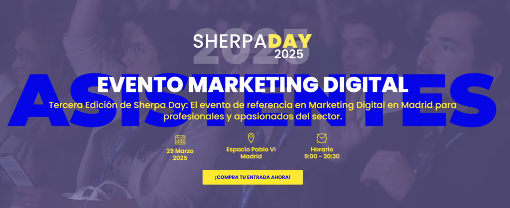 Mejores eventos SEO de 2025 – Ranking de los más top 3 Sherpa Day evento seo y marketing digital