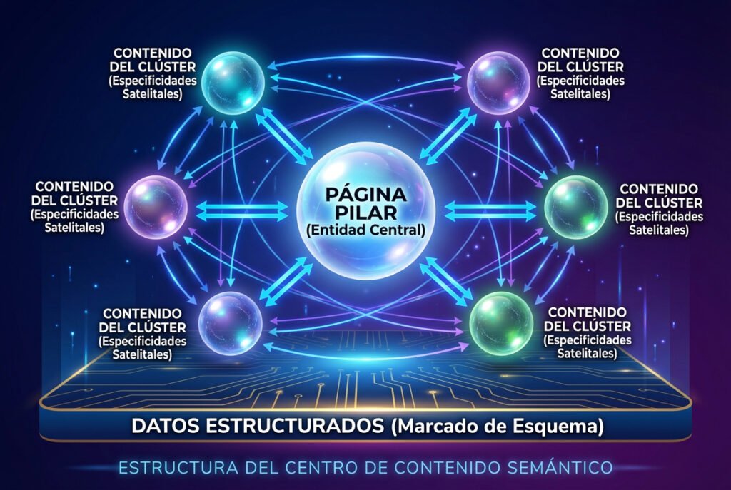 Por qué tener buen contenido ya no es suficiente para la IA 4 Del link building al hub building y la densidad interna