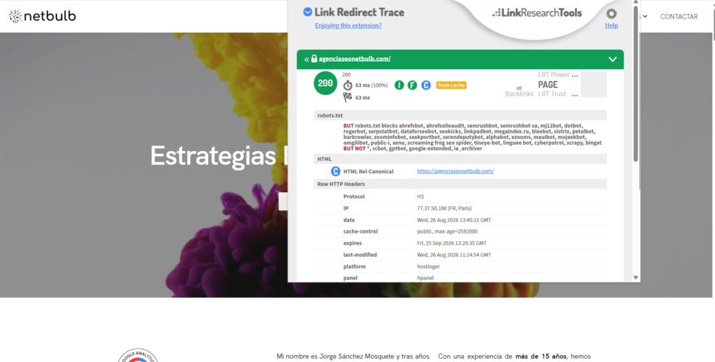 Link Redirect Trace