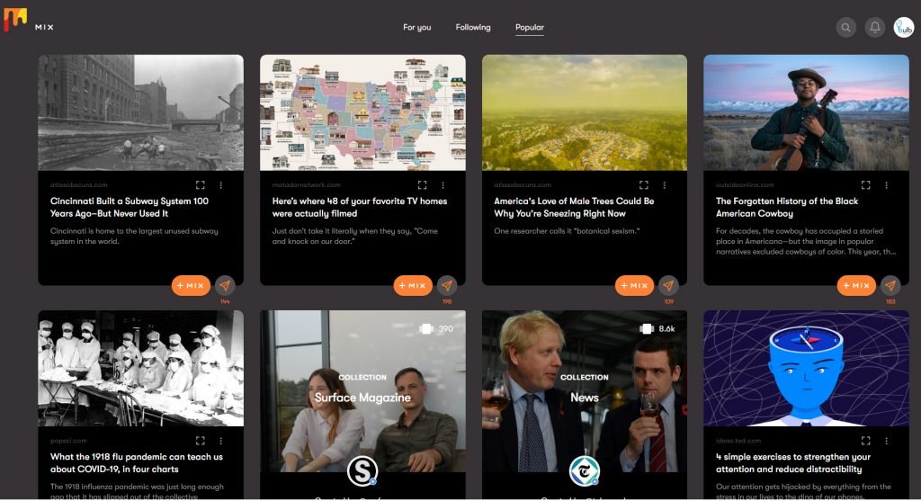 mix redes sociales 2020