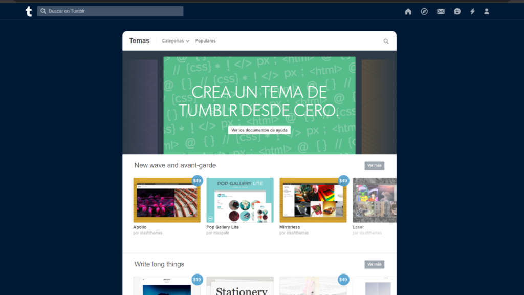 Cómo crear un blog gratis. Las 5 mejores plataformas en 2025 15 temas gratis de tumblr