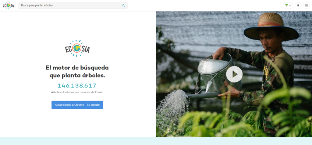 buscador ecosia
