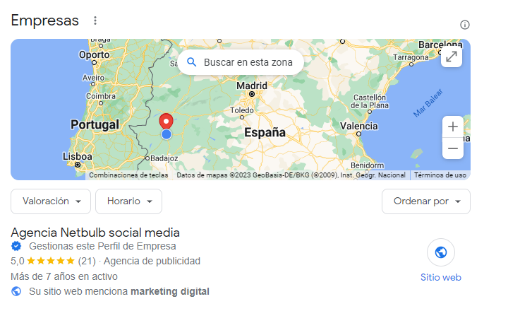 Cómo aparecer en la primera página de Google 6 google maps